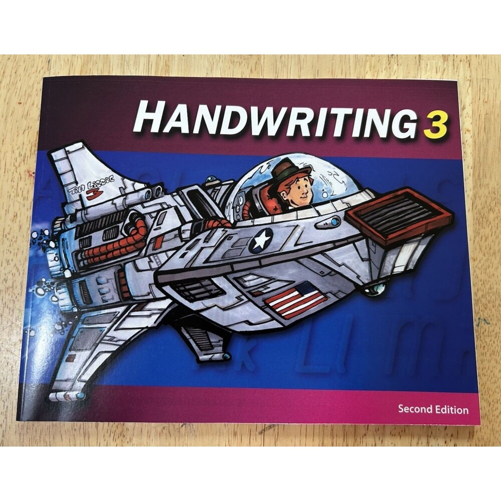 BJU Handwriting 3 Student Worktext, 2nd ed. New never used homeschool